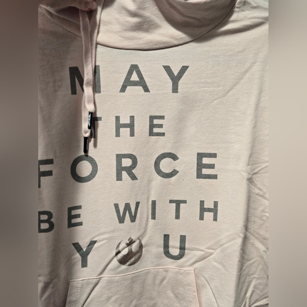 Star Wars Blush Pink Cowlneck Sweater - Picture 2 of 4